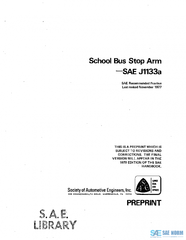 SAE J1133A_197711 PDF SAE J1133A_197711 PDF