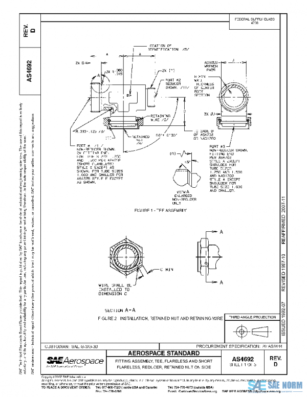 SAE AS4692D PDF SAE AS4692D PDF