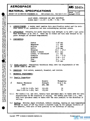 SAE AMS5541A PDF