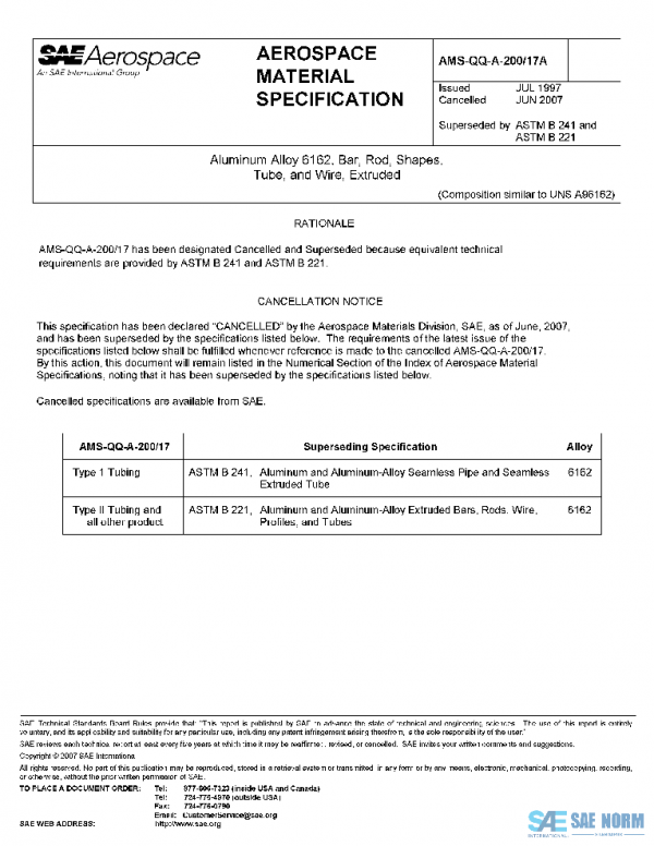 SAE AMSQQA200/17A PDF