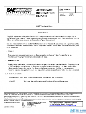 SAE AIR4730 PDF