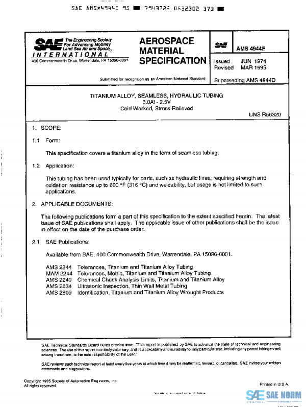 SAE AMS4944E PDF