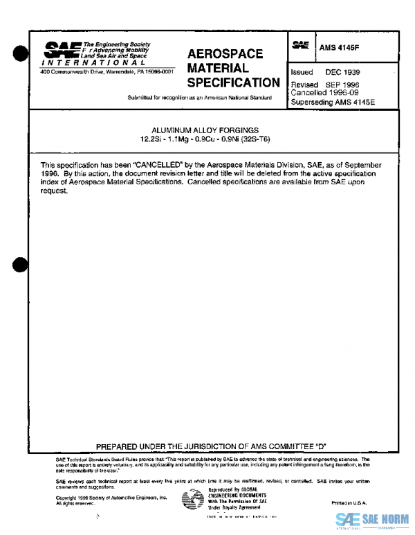 SAE AMS4145F PDF