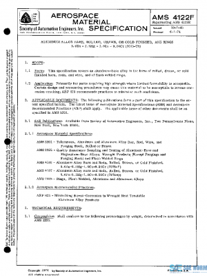SAE AMS4122F PDF