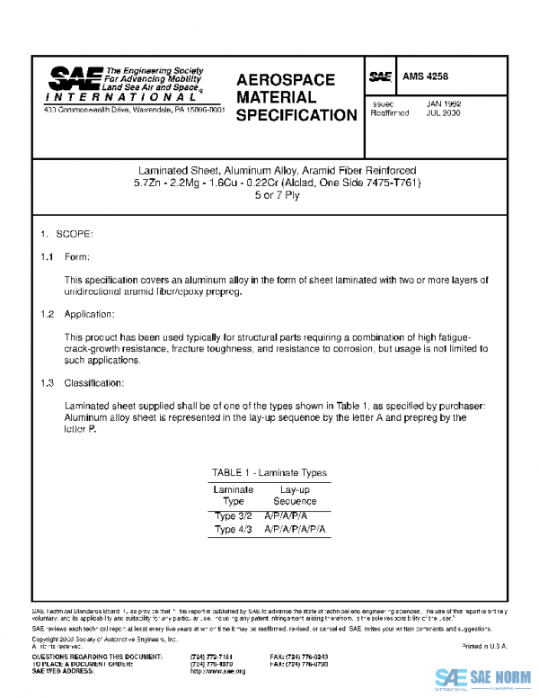 SAE AMS4258 PDF SAE AMS4258 PDF