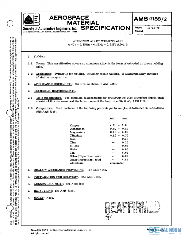 SAE AMS4188/2 PDF