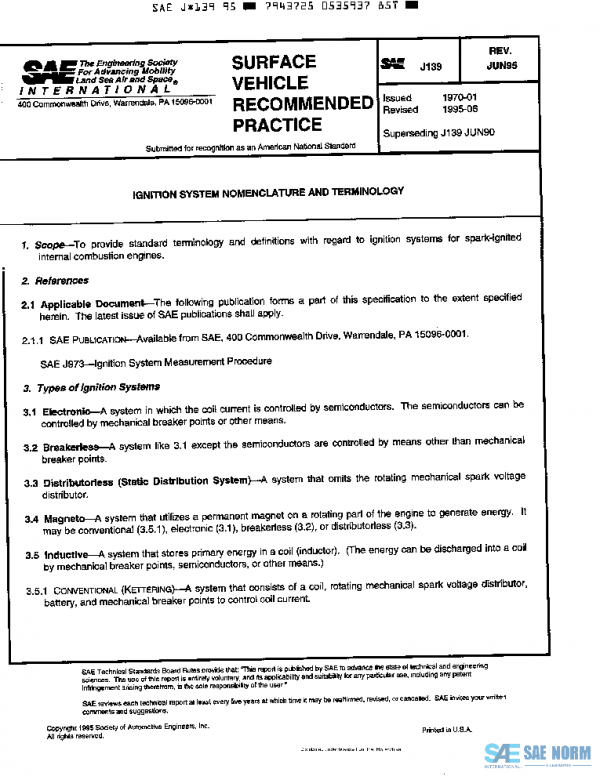 SAE J139_199506 PDF