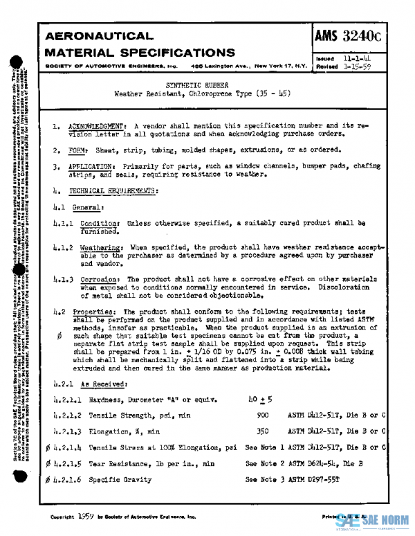 SAE AMS3240C PDF SAE AMS3240C PDF