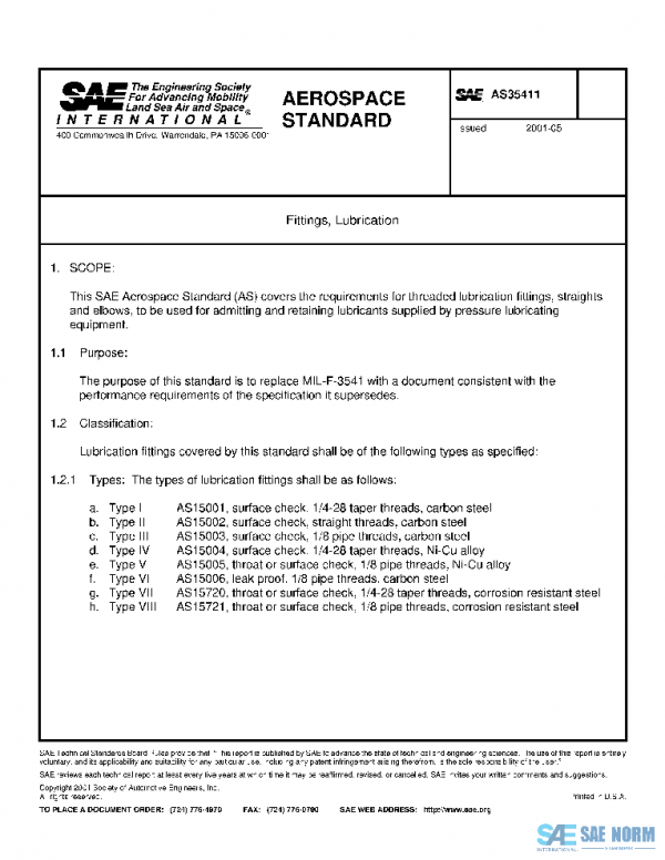 SAE AS35411 PDF