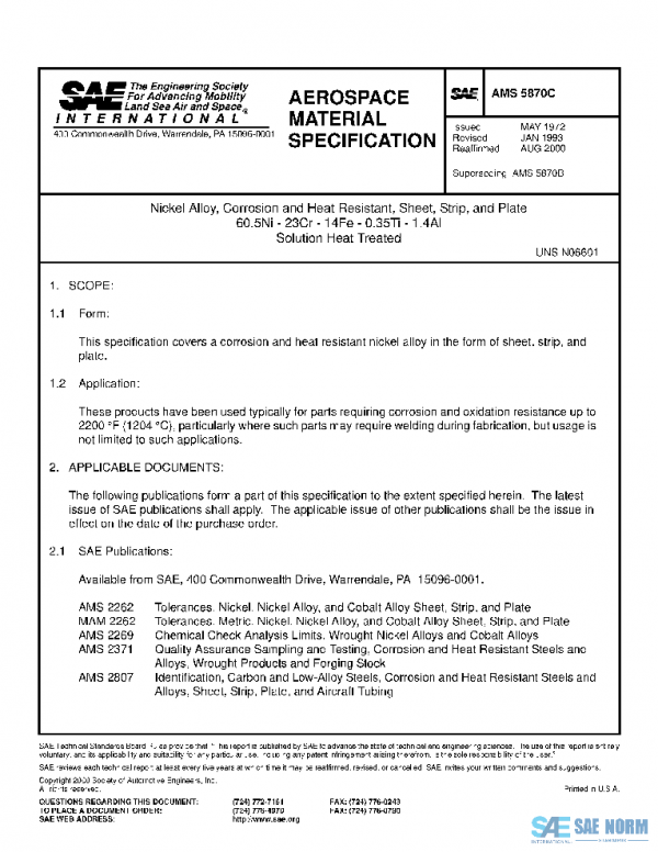 SAE AMS5870C PDF