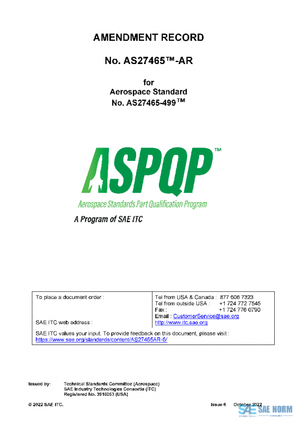 SAE AS27465AR-6 PDF SAE AS27465AR-6 PDF