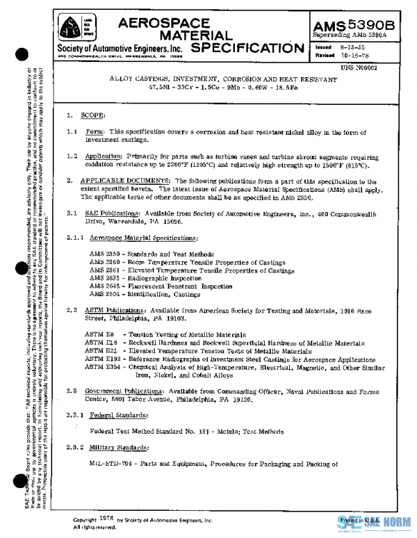 SAE AMS5390B PDF