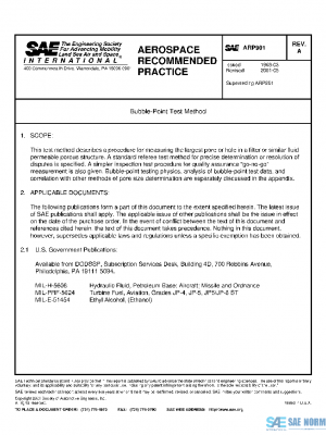 SAE ARP901A PDF