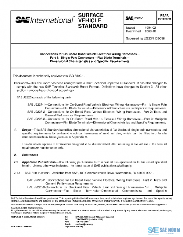 SAE J2223/1_200310 PDF SAE J2223/1_200310 PDF