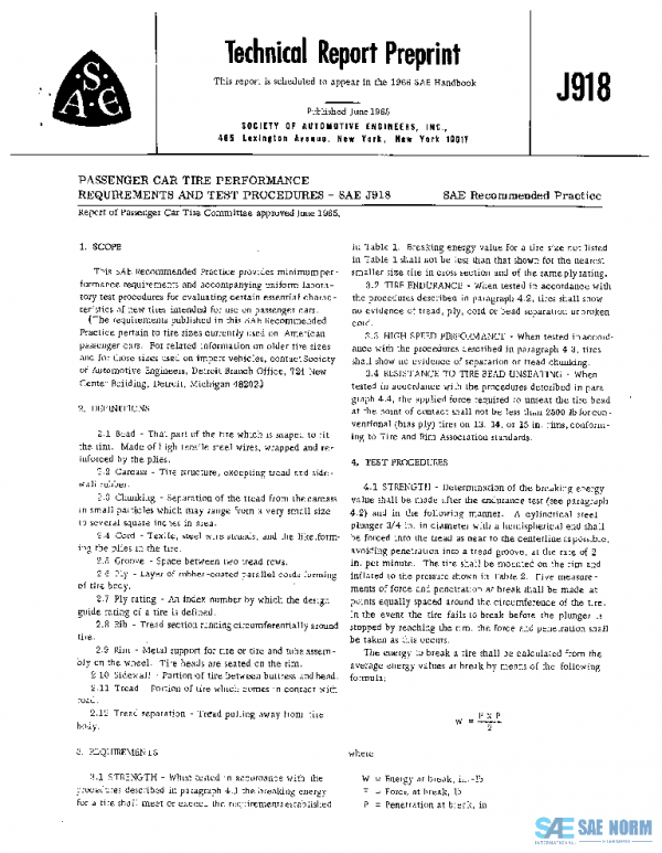 SAE J918_196506 PDF