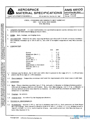 SAE AMS5610G PDF