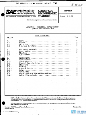 SAE ARP4058 PDF