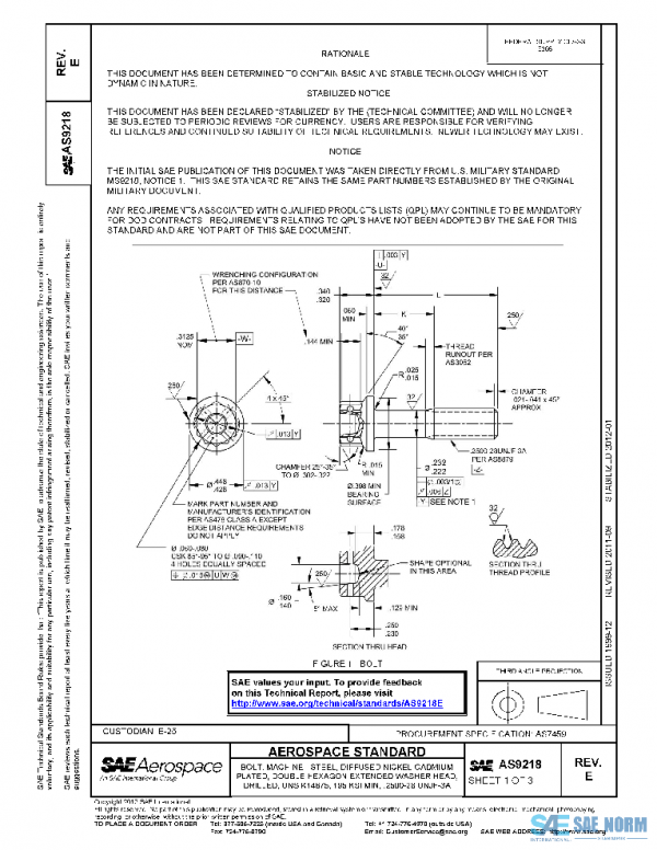 SAE AS9218E PDF