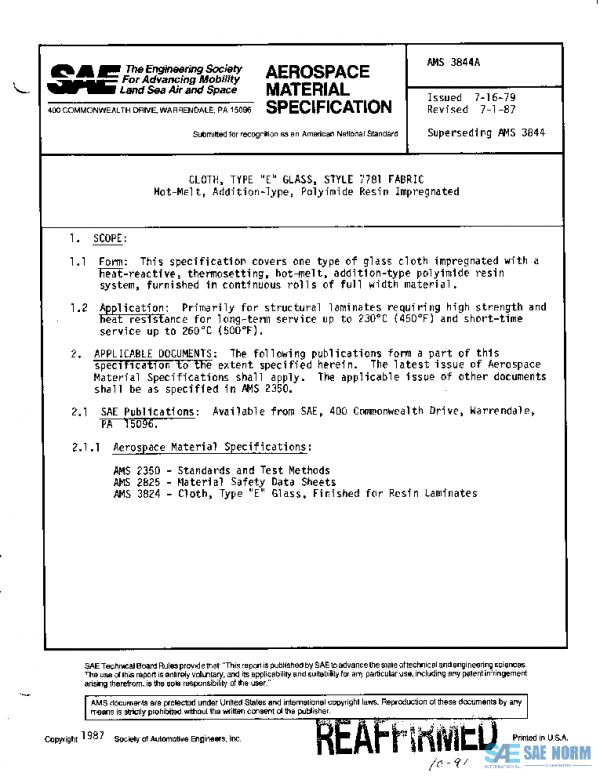 SAE AMS3844A PDF SAE AMS3844A PDF
