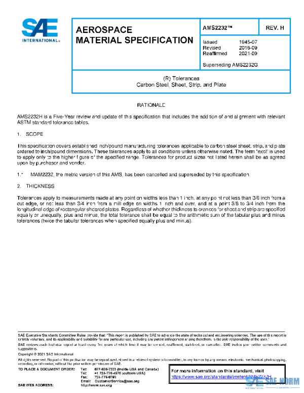 SAE AMS2232H PDF