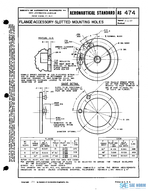 SAE AS474 PDF SAE AS474 PDF