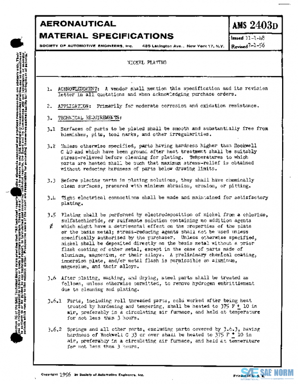 SAE AMS2403D PDF