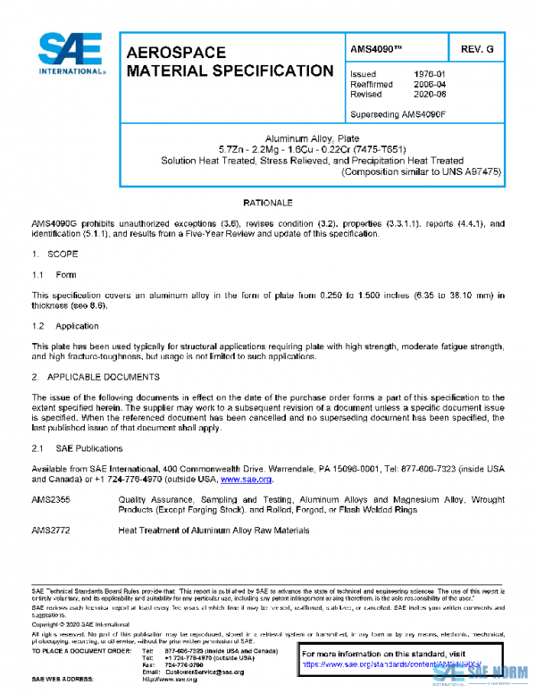 SAE AMS4090G PDF