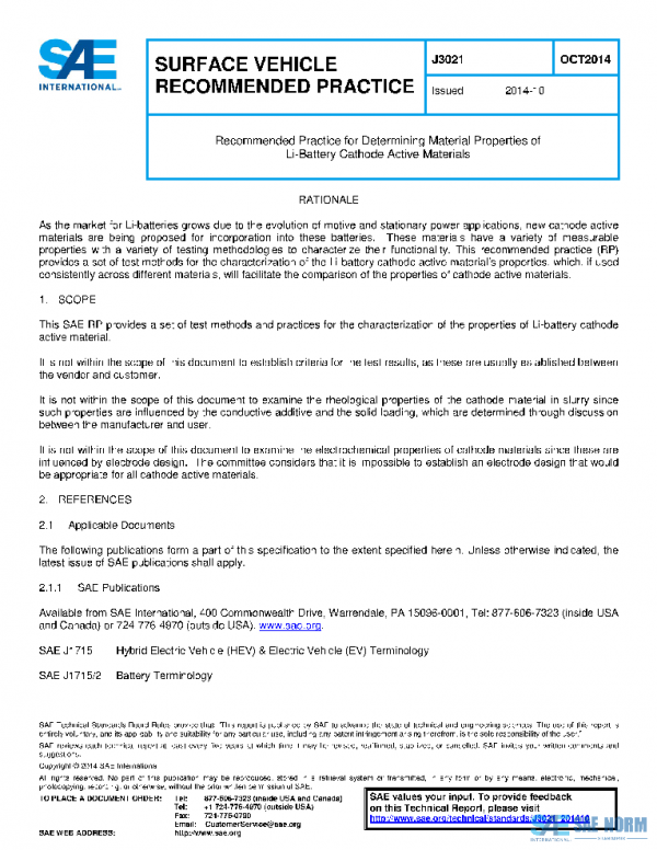 SAE J3021_201410 PDF SAE J3021_201410 PDF