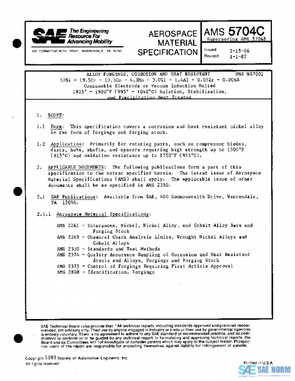 SAE AMS5704C PDF