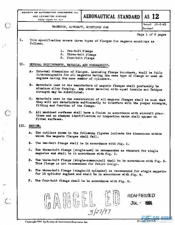 SAE AS12 PDF