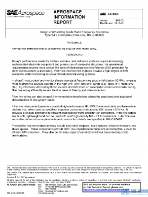 SAE AIR4465 PDF SAE AIR4465 PDF