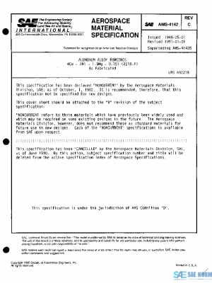 SAE AMS4142C PDF