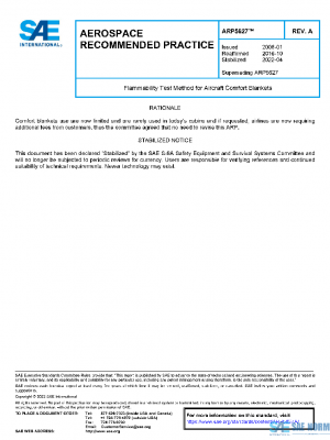 SAE ARP5627A PDF SAE ARP5627A PDF