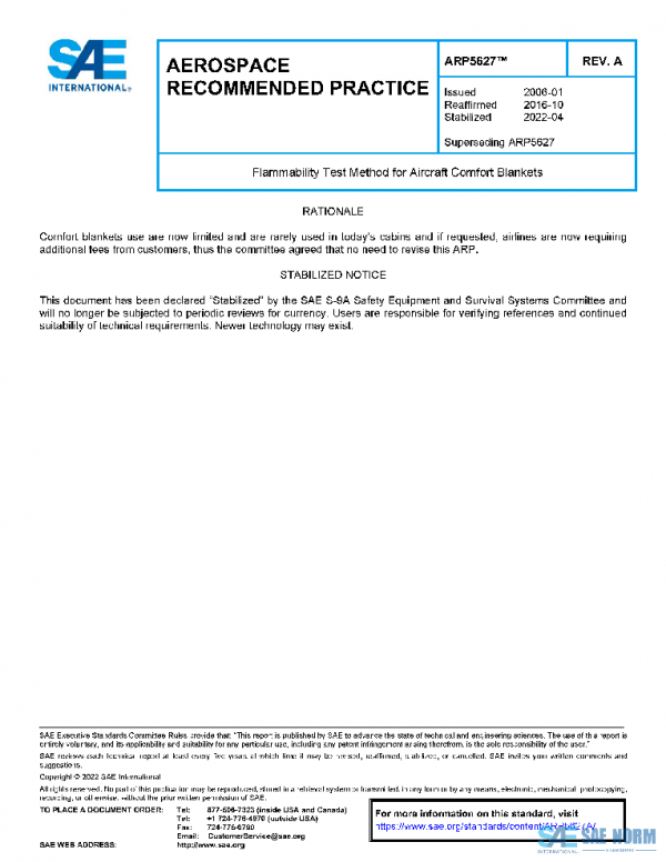 SAE ARP5627A PDF