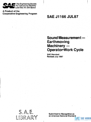 SAE J1166_198707 PDF