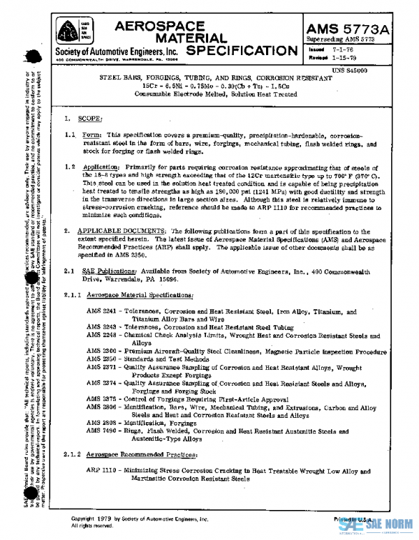 SAE AMS5773A PDF