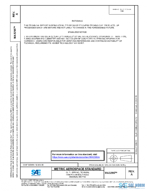 SAE MA3295A PDF SAE MA3295A PDF