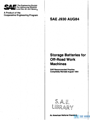 SAE J930_198408 PDF