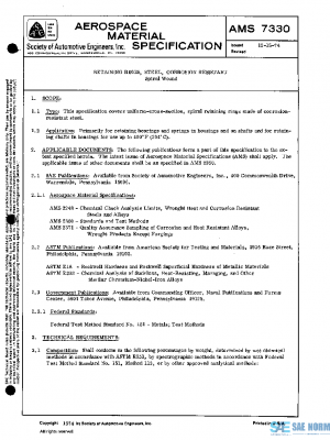 SAE AMS7330 PDF