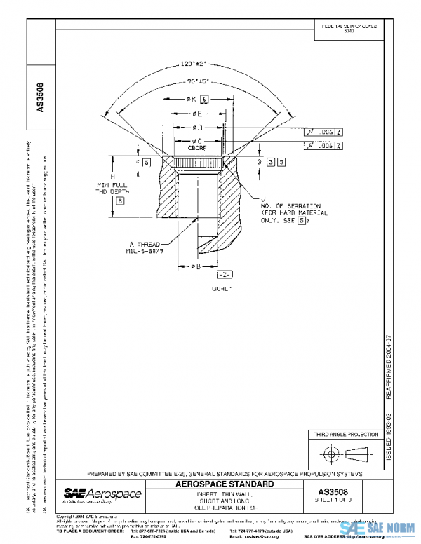 SAE AS3508 PDF SAE AS3508 PDF