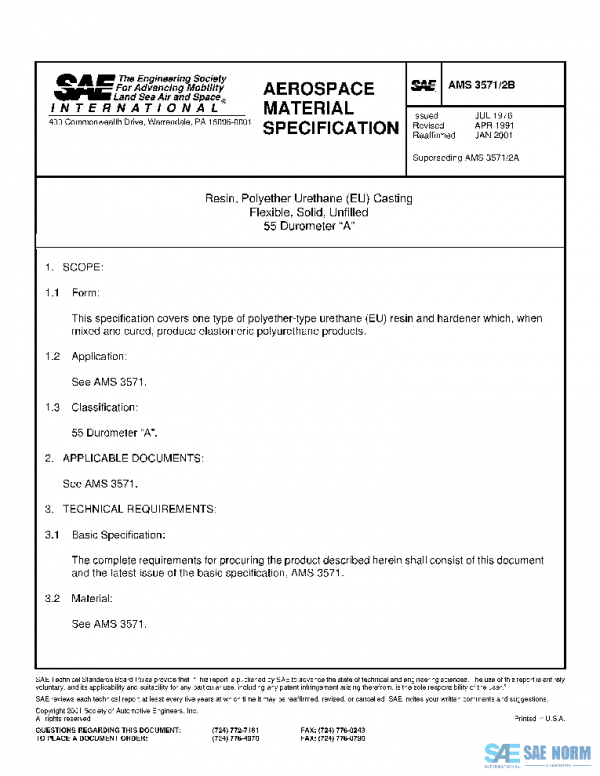 SAE AMS3571/2B PDF