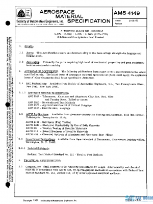 SAE AMS4149 PDF