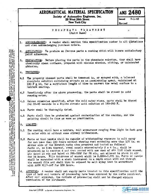SAE AMS2480 PDF SAE AMS2480 PDF