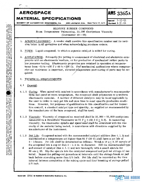 SAE AMS3365A PDF