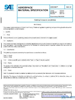 SAE AMS1650D PDF