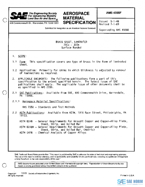 SAE AMS4508F PDF