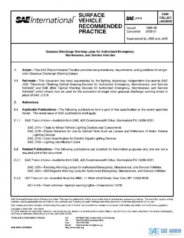 SAE J1318_200901 PDF SAE J1318_200901 PDF