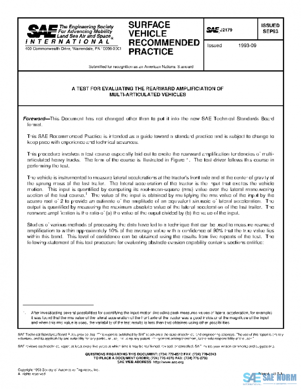 SAE J2179_199309 PDF SAE J2179_199309 PDF