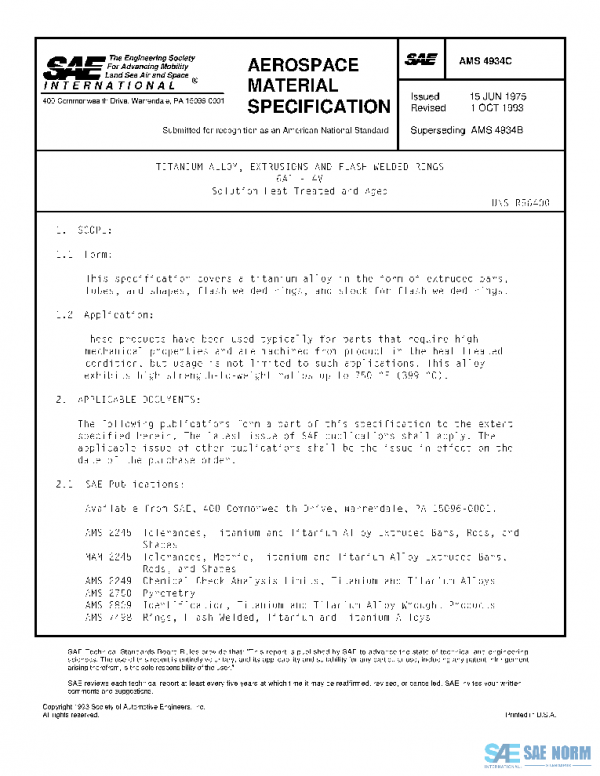 SAE AMS4934C PDF