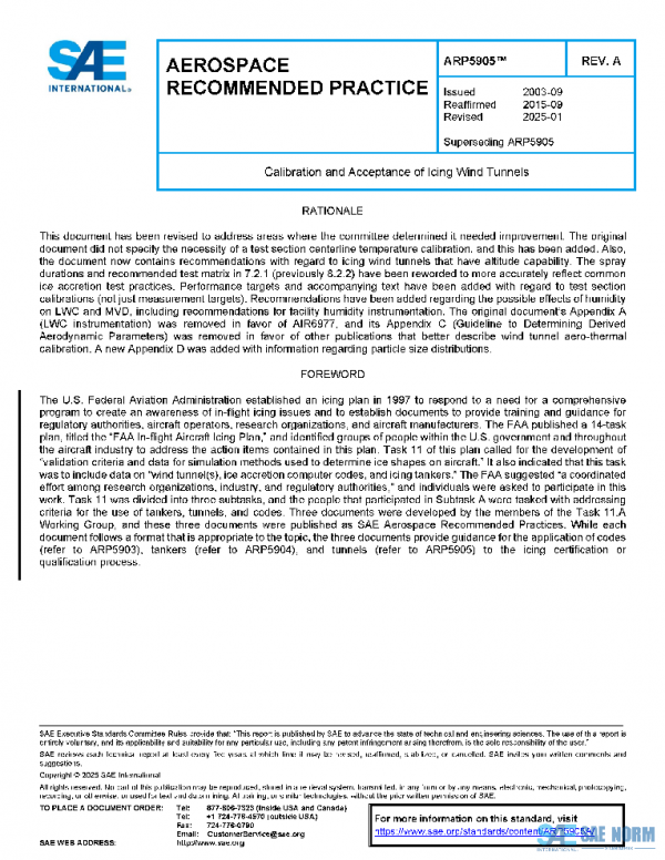 SAE ARP5905A PDF SAE ARP5905A PDF
